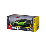 *18-28017 Bburago Race - Lamborghini Essenza SCV12 #63, verde - 1:24