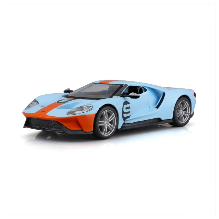 18-41164 - Bburago - 1:32 - Race - 2019 Ford GT Heritage Edition - #9 Azzurro