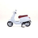 20-16886 Bburago Maisto Vespa Primavera 150 1:18 Bianca con Sella Rossa