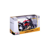 10-11023 - Bburago Maisto - 1:12 Motorcycles - Ducati Diavel Carbon 11023 - Red