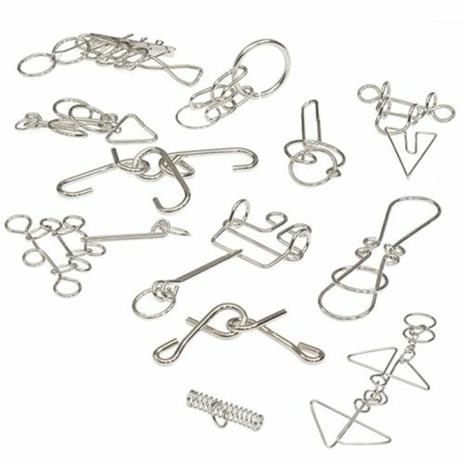 053532 Dal Negro - Rompicapo - 12 rompicapi metallici