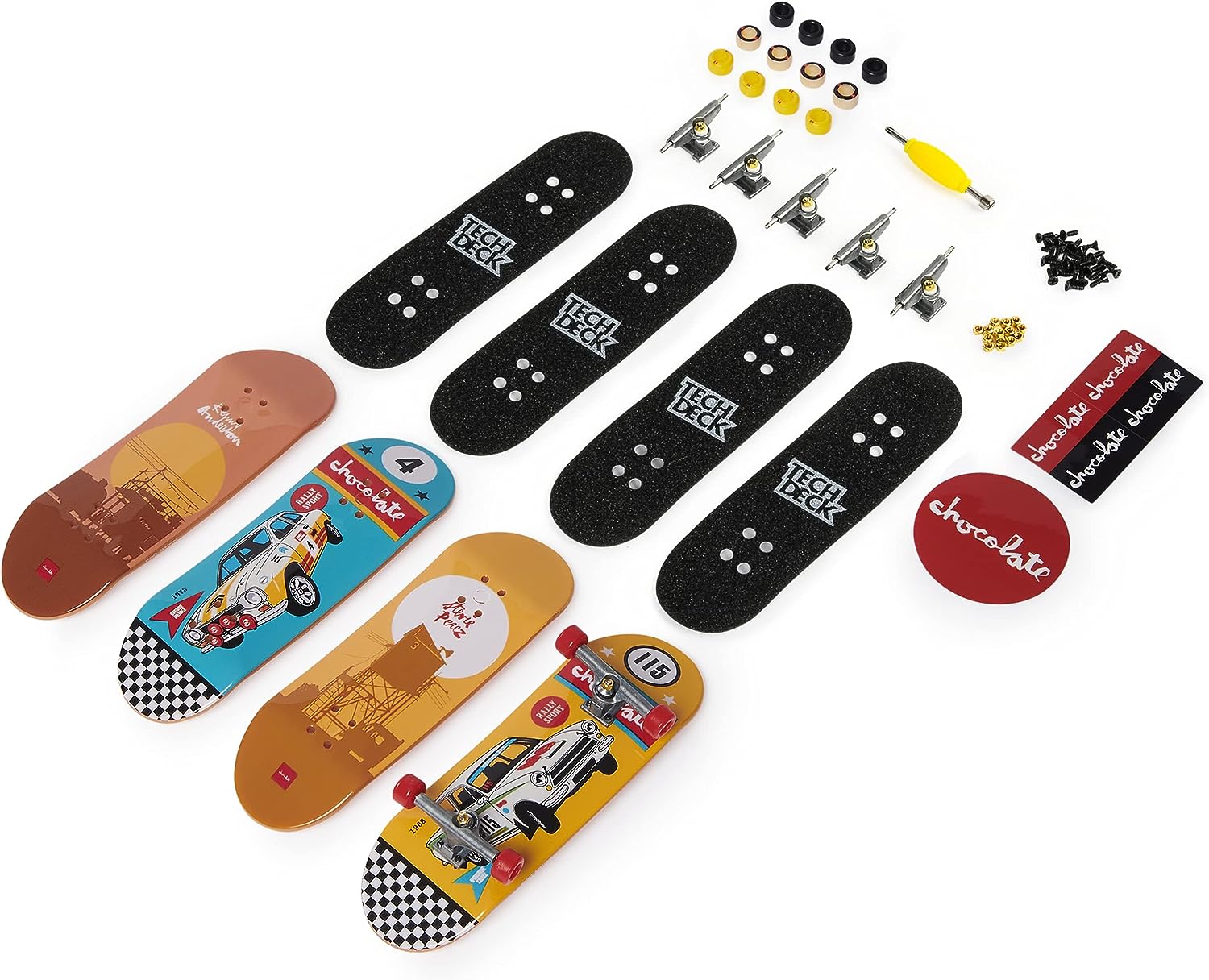6028815 TECH DECK Pack da 4 skate - modello casuale