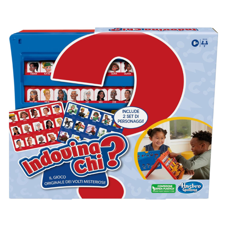 Hasbro Indovina Chi? Refresh Gioco da Tavolo Classico in Versione Moderna