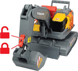 203725006 Dickie toys Volvo Escavatore cm. 30, rileva il peso, luci e suoni