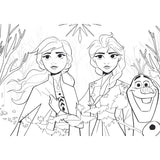 65318 Lisciani - Frozen II - Puzzle Double Face (60 pezzi)