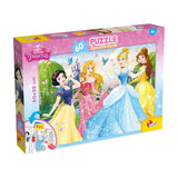 47901 Lisciani - Principesse Disney - Puzzle Double Face (60 pezzi)
