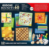 57023 Lisciani - Giochi riuniti: box con più di 60 giochi
