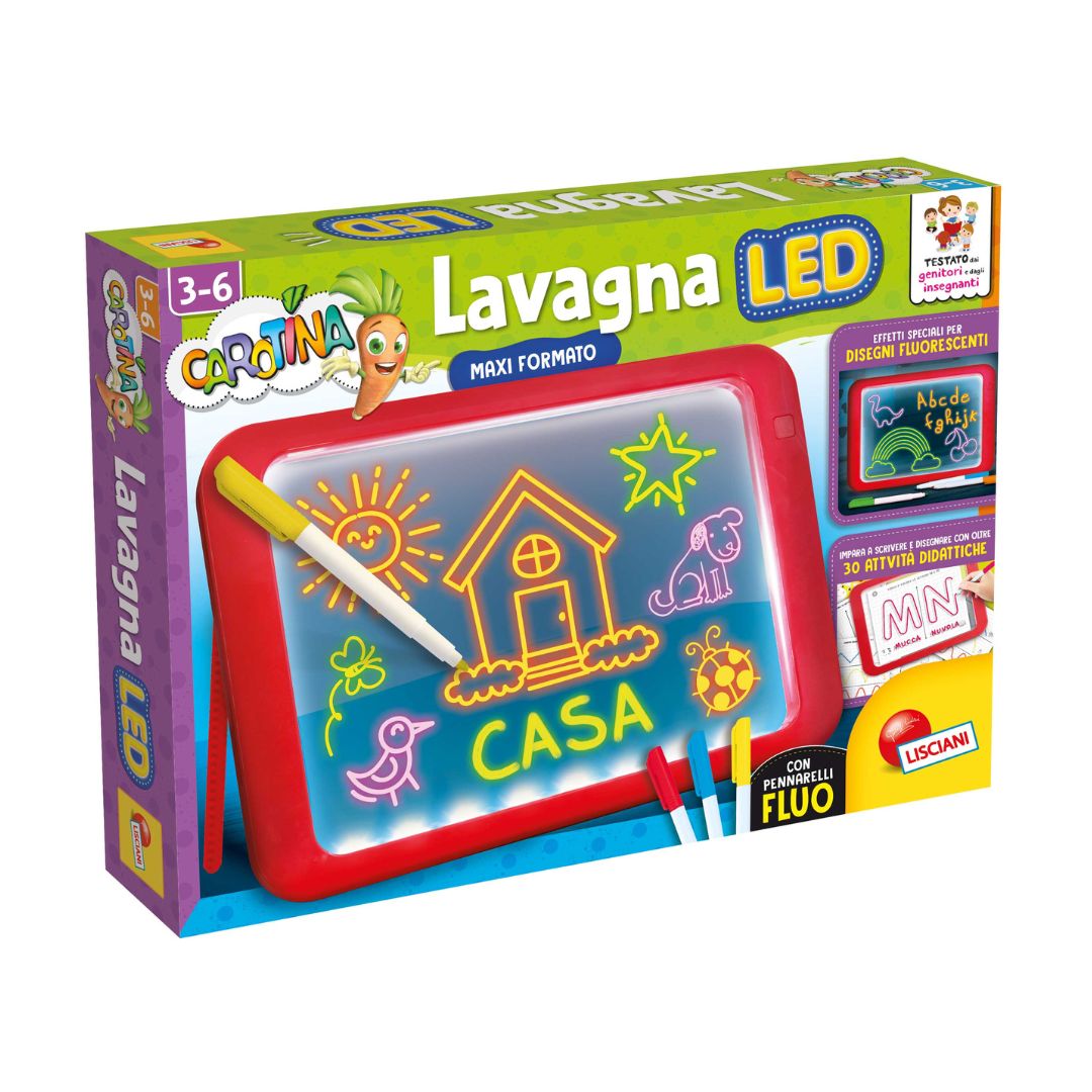77441 Lisciani - Carotina: lavagna LED