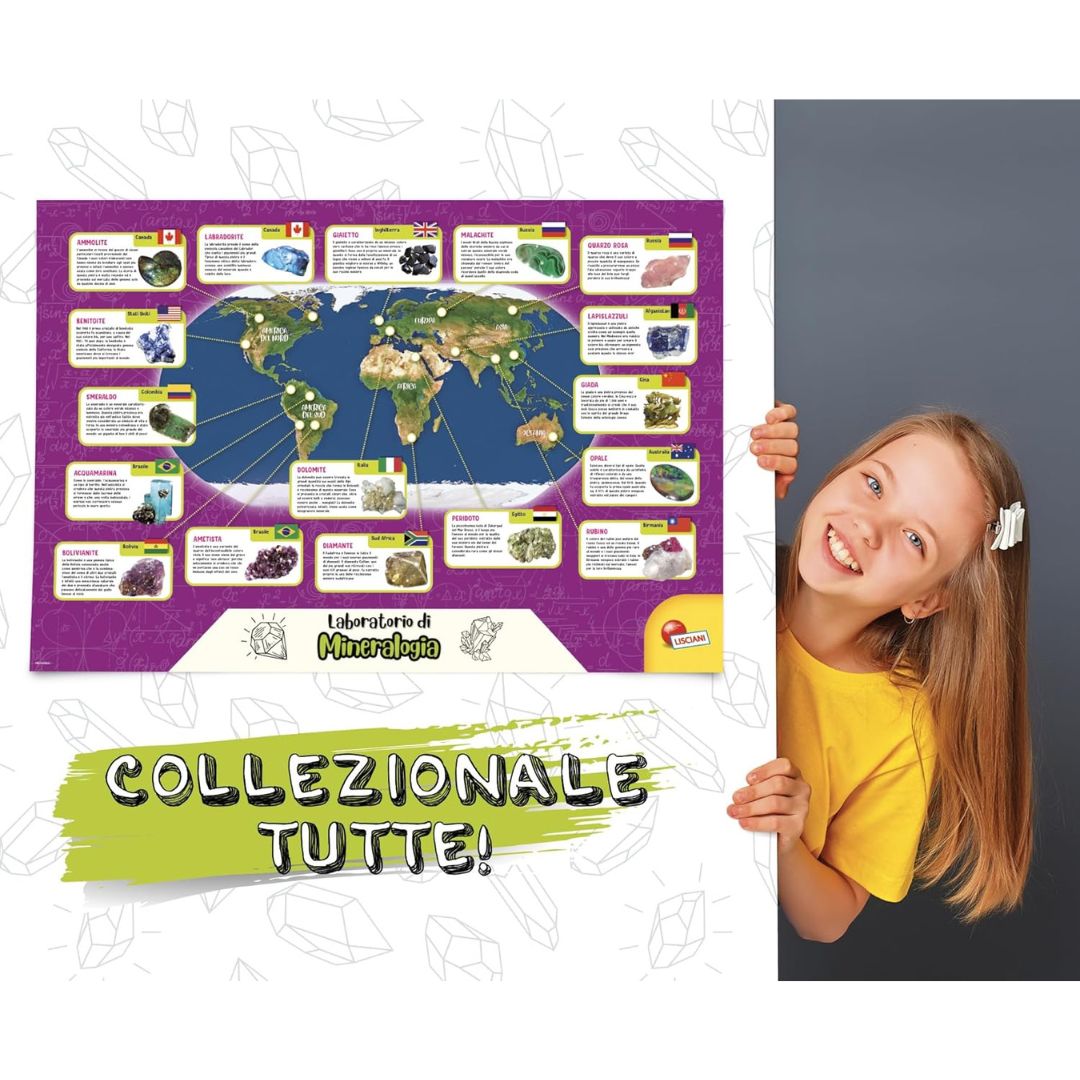 83923 Lisciani - I'm a Genius: Laboratorio di mineralogia