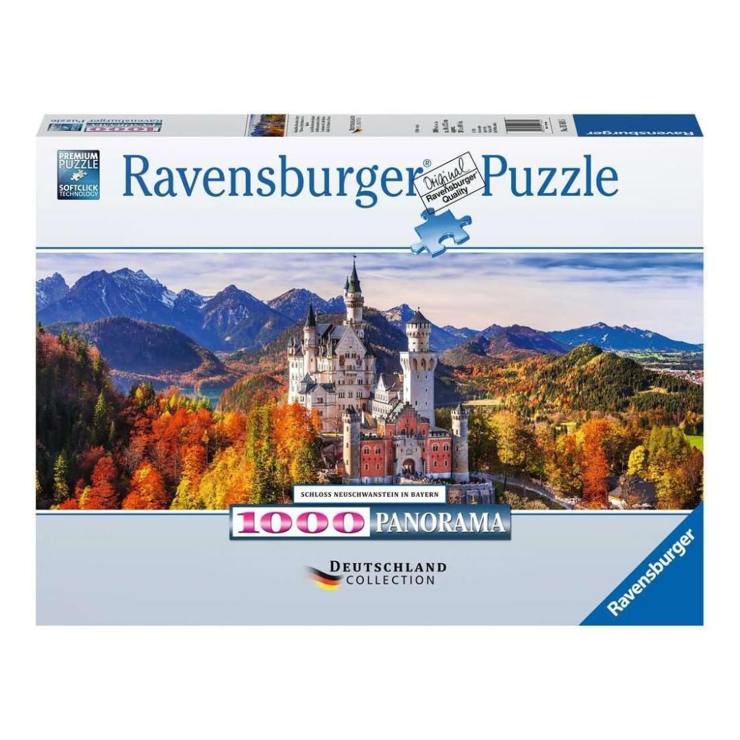 00445 Ravensburger - Castello di Neuschwanstein, Bavaria - Puzzle 1000 pezzi