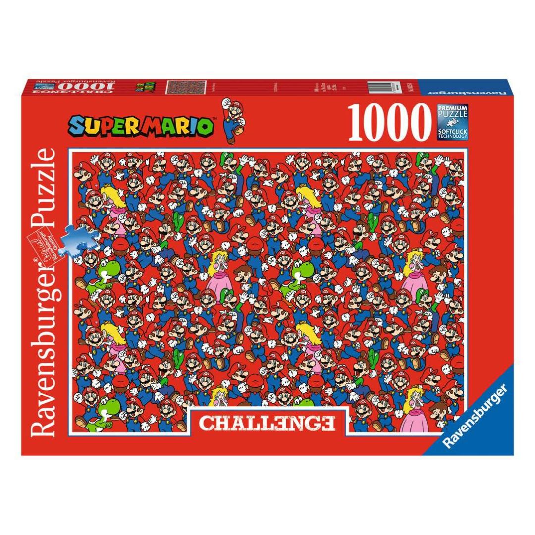 16525 - RAVENSBURGER - Super Mario Challenge - 1000 pz - Puzzle per adulti