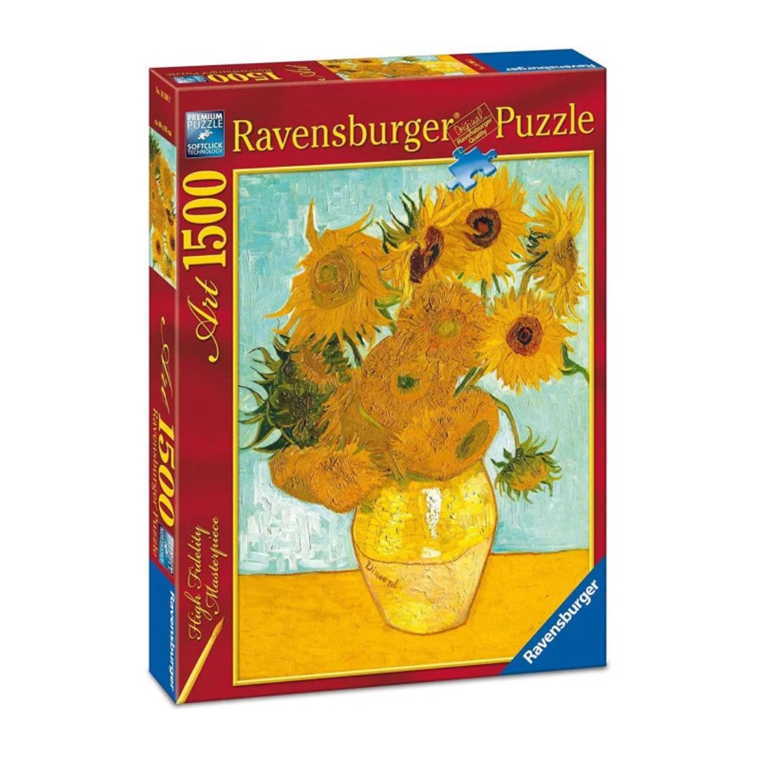 16206 Ravensburger - Van Gogh: Vaso con girasoli - Puzzle 1500 pezzi