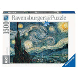 00079 Ravensburger: Art Collection - Notte stellata, Van Gogh -Puzzle 1500 pezzi