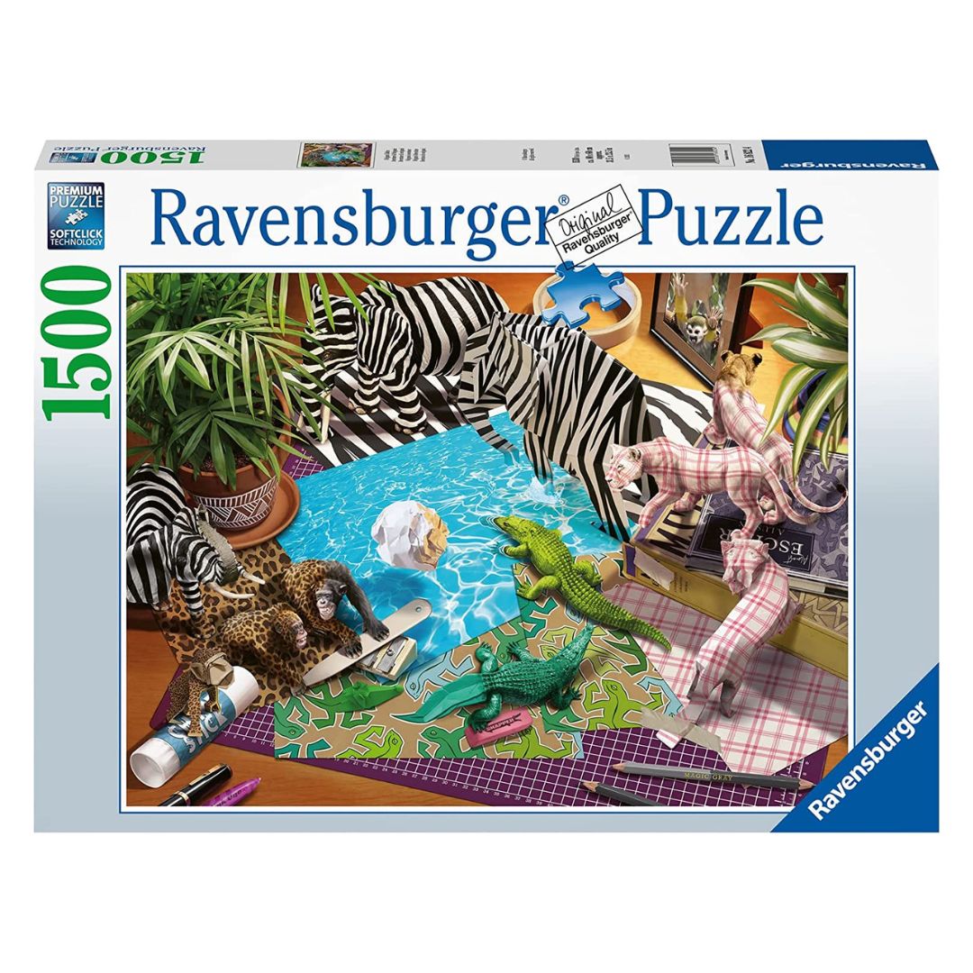 16822 Ravensburger - Avventure di Origami - Puzzle 1500 pezzi