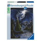 17105 - RAVENSBURGER - L'oscuro Drago Blu - 1500 pz - Puzzle per Adulti