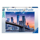 16011 Ravensburger - Da Brooklyn a Manhattan - Puzzle 2000 pezzi