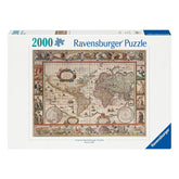 16633 Ravensburger - Mappamondo (1650) - Puzzle 2000 pezzi