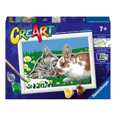 20074 Ravensburger: CreArt - Riposino sul prato - Serie E Classic