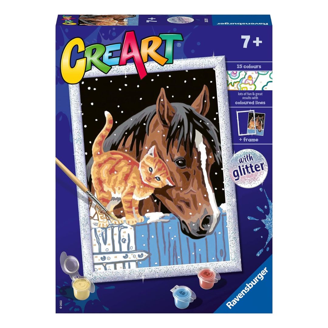 20217 Ravensburger CreArt Classic - Insoliti amici