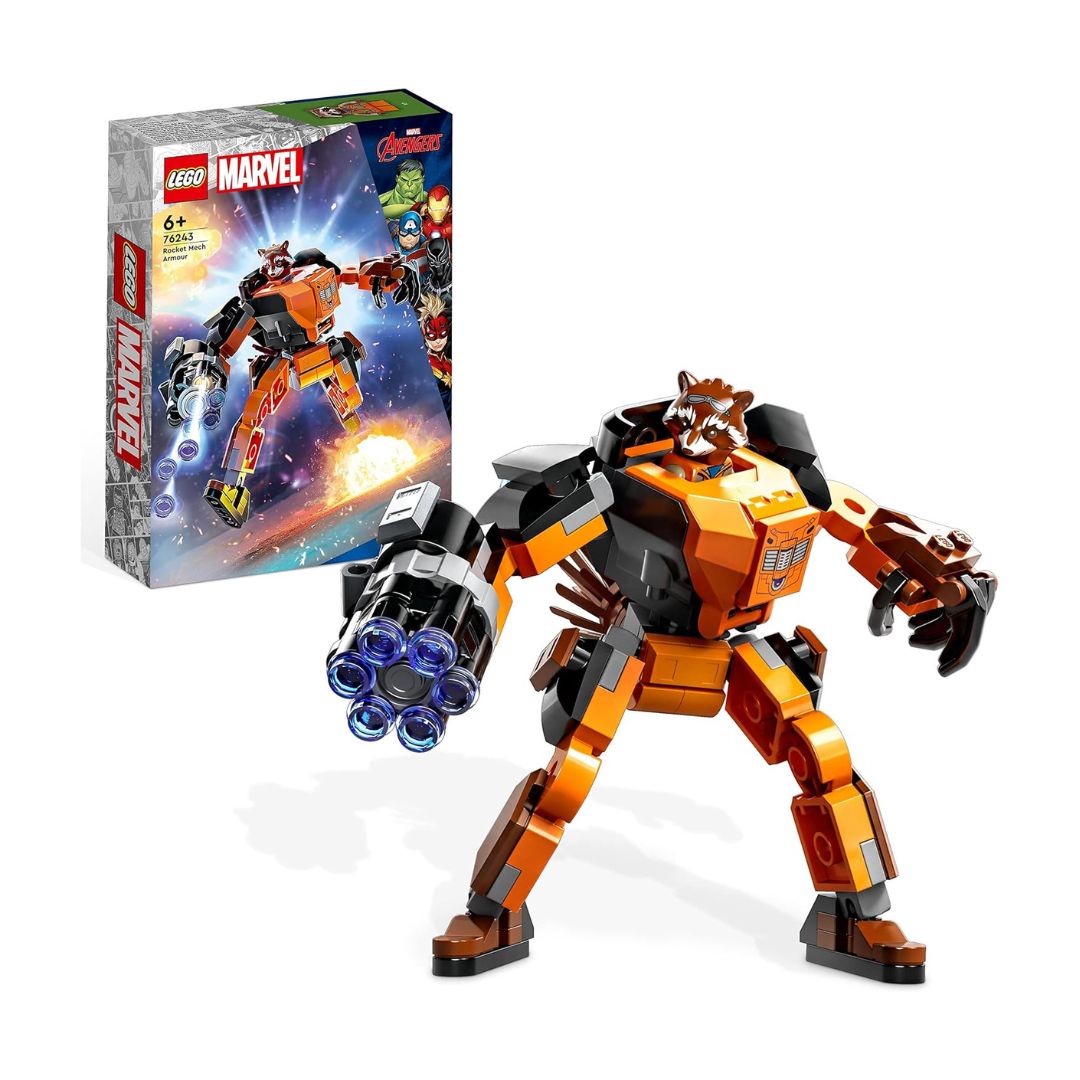 76243 LEGO Marvel - Armatura Mech di Rocket
