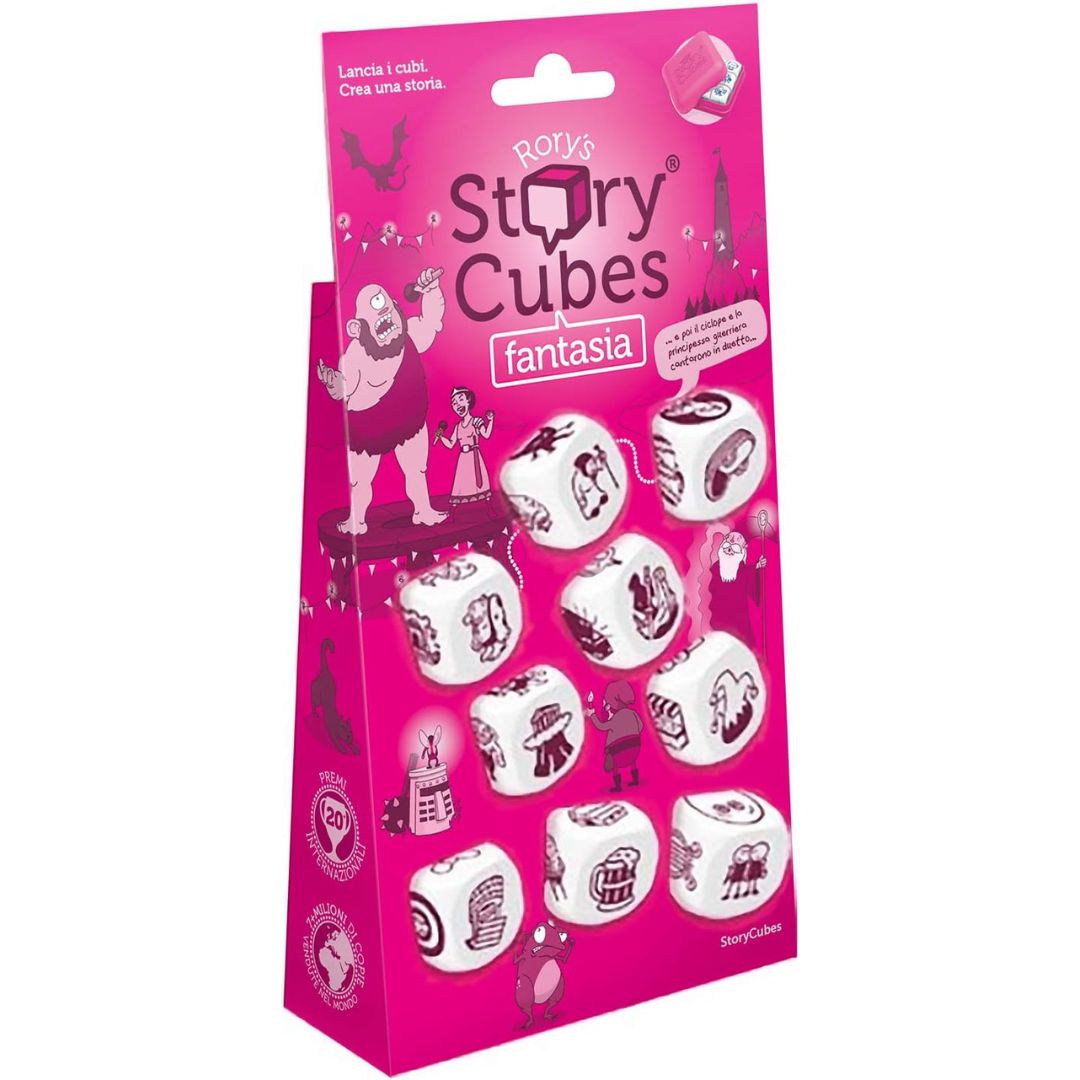 8084 - ASMODEE - Rory's Story Cubes Fantasia Hangtab (Fuxia)
