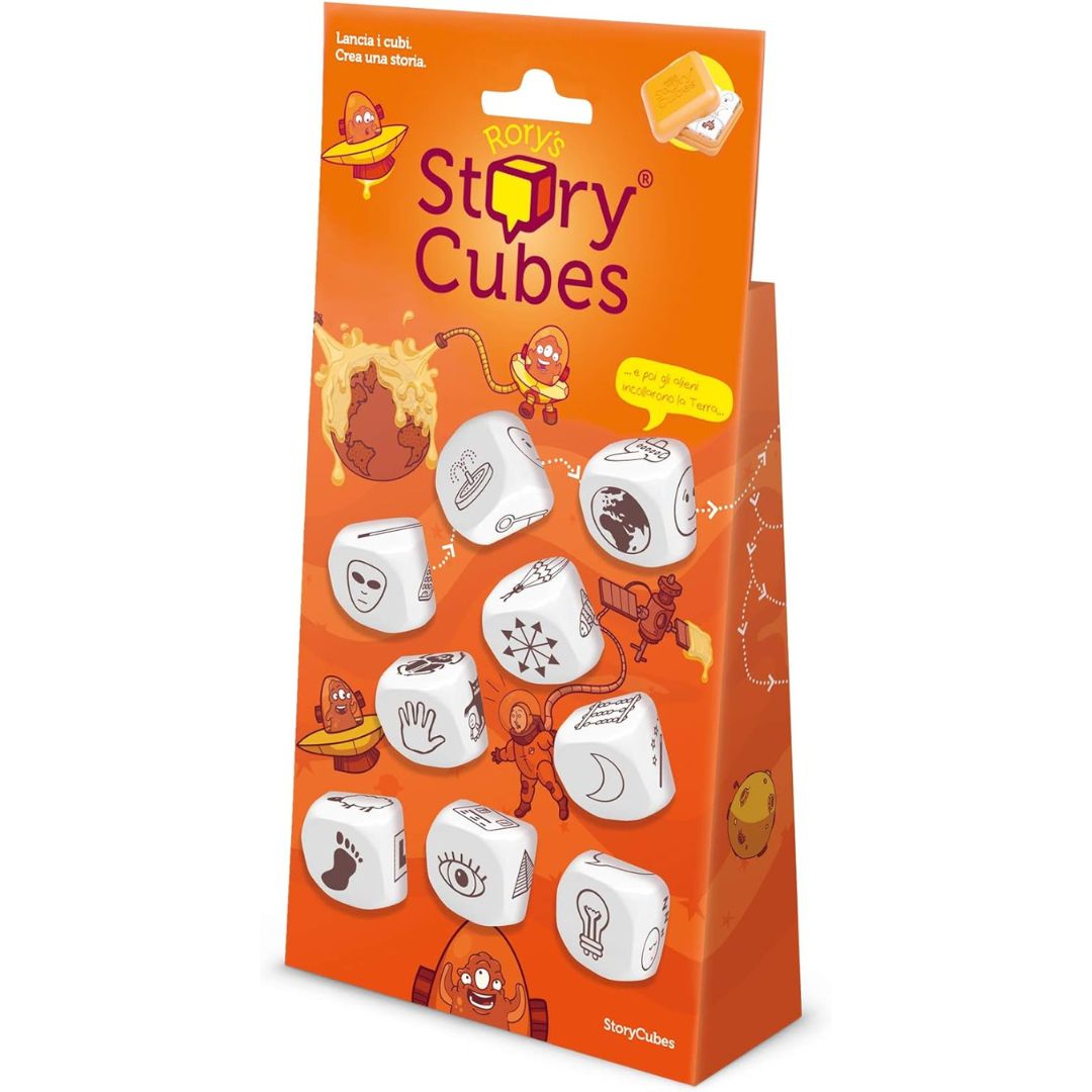 8081 - ASMODEE - Rory's Story Cubes Original Hangtab (Arancione)