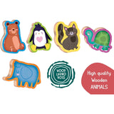 96893 - LISCIANI - MONTESSORI LEGNO ANIMAL FUN