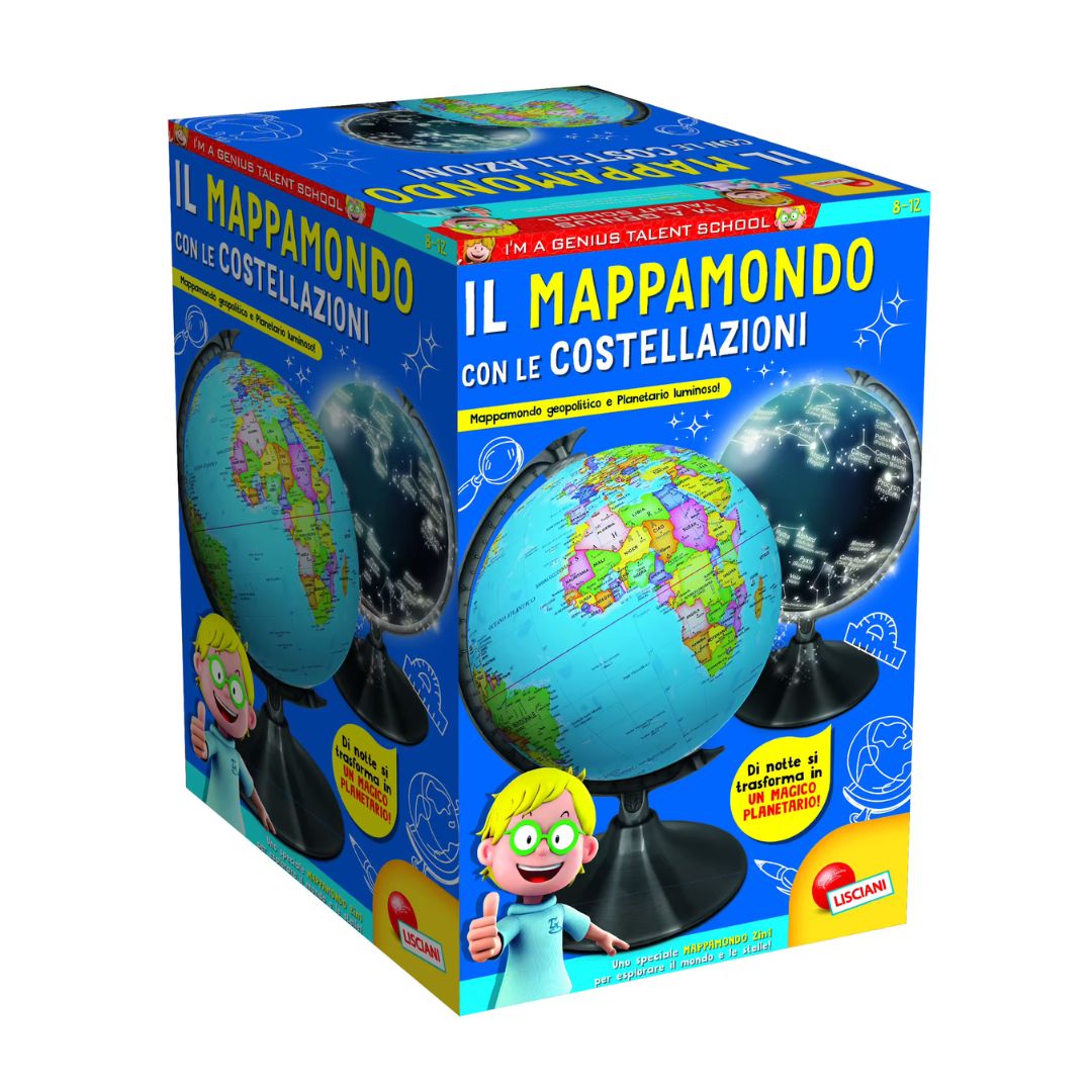 95346 - LISCIANI - I'M A GENIUS MAPPAMONDO KIDS