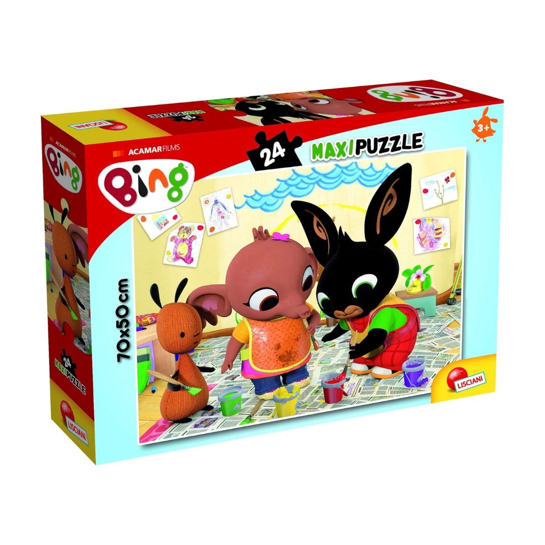 81202 Puzzle Maxi Floor Bing Art Attack Lisciani 24 pezzi Gioco educativo