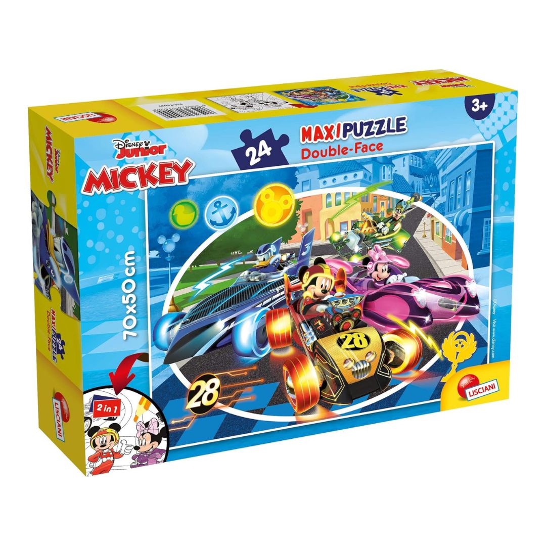 74099 Lisciani - Topolino e gli amici del rally - Puzzle Maxi Floor - 24 pezzi
