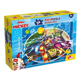 74099 Lisciani - Topolino e gli amici del rally - Puzzle Maxi Floor - 24 pezzi