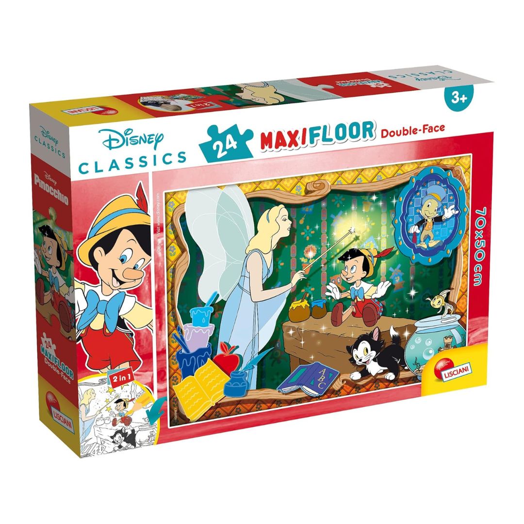 86672 Lisciani - Disney Classic: Pinocchio - Puzzle Maxi Floor - 24 pezzi