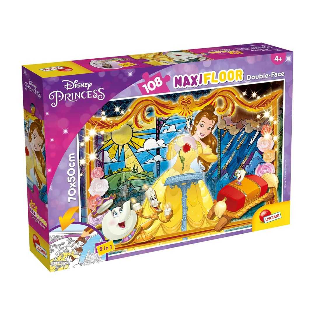 91775 Lisciani - La bella e la bestia - Puzzle Double Face (108 pezzi)