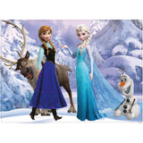 46904 Lisciani - Elsa ed Anna - Puzzle Double Face (108 pezzi)