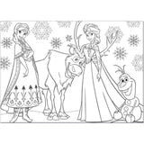 46904 Lisciani - Elsa ed Anna - Puzzle Double Face (108 pezzi)