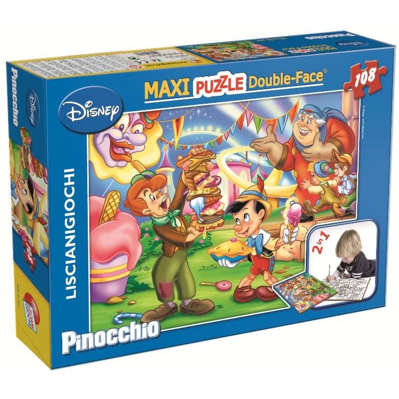 31757 - LISCIANI - DISNEY PUZZLE DF MAXI FLOOR 108 PINOCCHIO