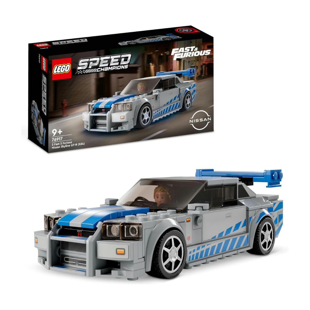 76917 LEGO Speed Champions - 2Fast2Furious: Nissan Skyline GT-R (R34)
