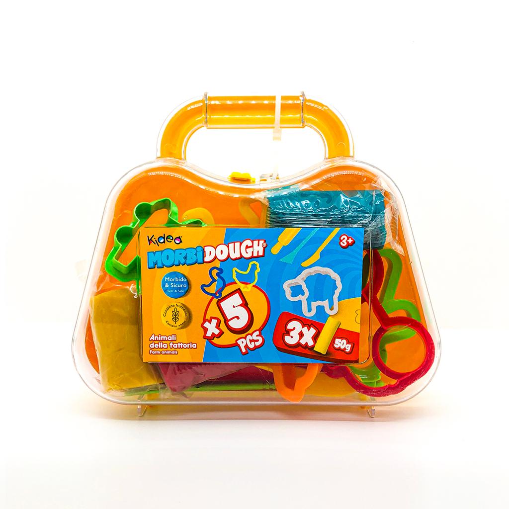 41754 - GLOBO - MORBIDO VALIGETTA 3X50GR - COLORE CASUALE Ggialla o blu