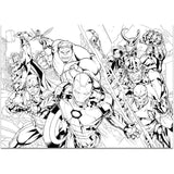 99771 Lisciani - Avengers - Puzzle Double Face (108 pezzi)