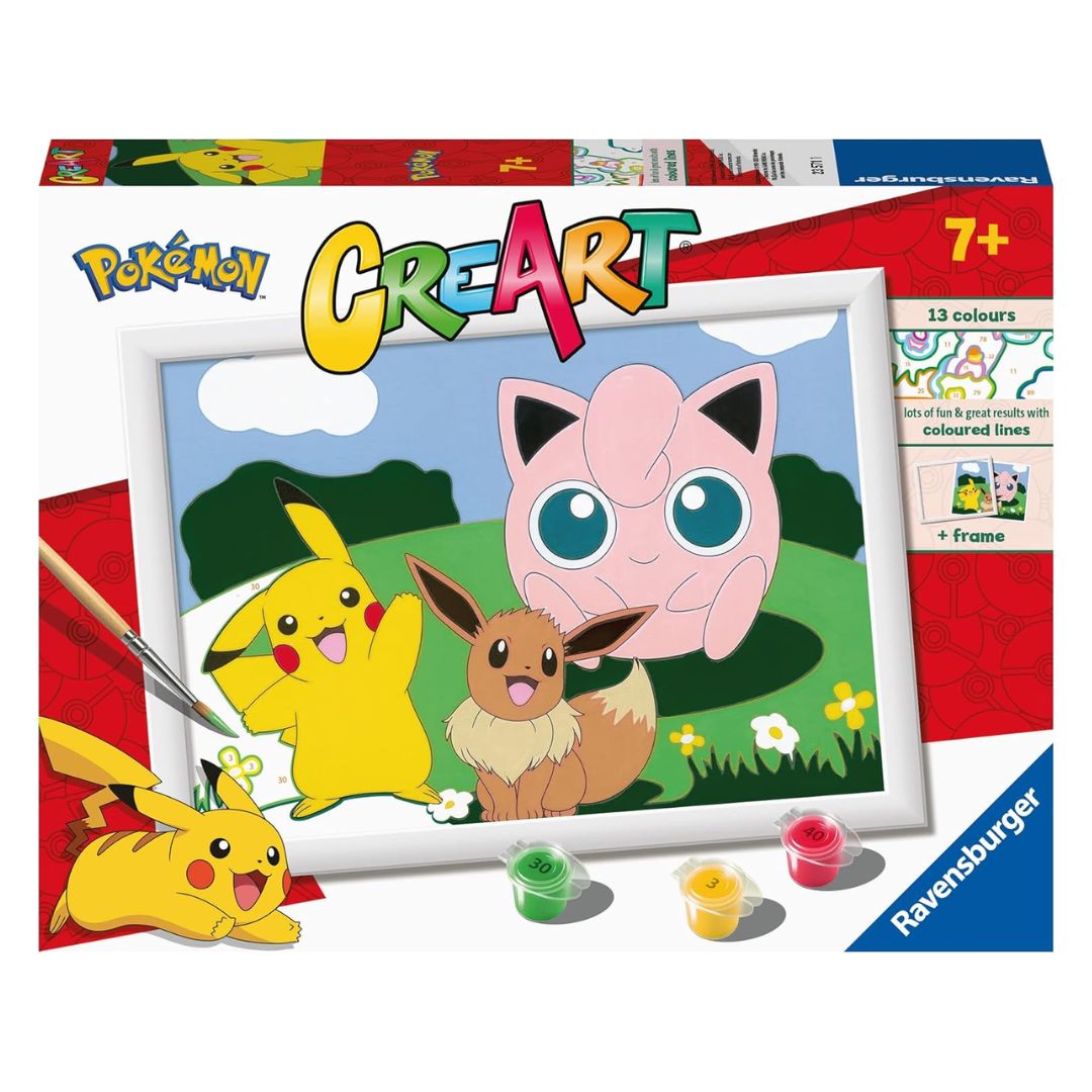 23571 Ravensburger: CreArt - Pokémon Classics - Serie D Licensed