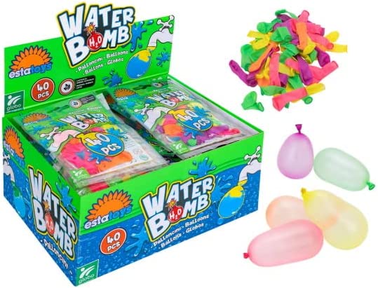 40944 - GLOBO - BUSTA BOMBE ACQUA (40 PALLONCINI)