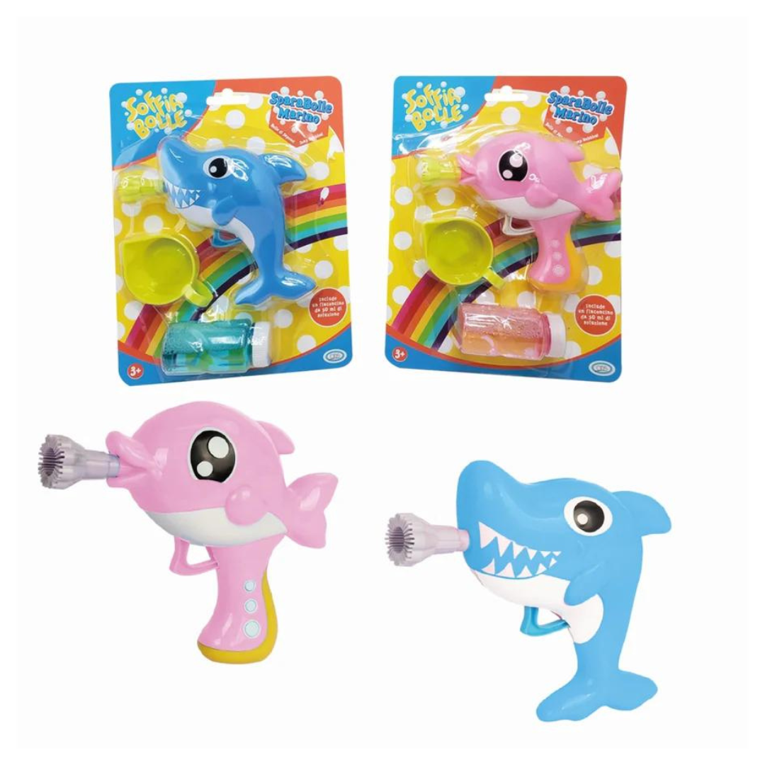 34471 - ODS - SOFFIABOLLE - SPARABOLLE DELFINO/SQUALO - MODELLO CASUALE