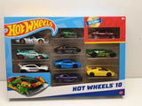 54886 - MATTEL - Hot Wheels 10 pack auto retrocarica scala 1:64 MODELLO CASUALE