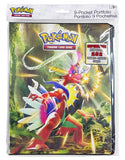 UP16066 - GAMEVISION - ULTRA PRO Pokemon Portfolio 9 tasche Scarlatto/Violetto