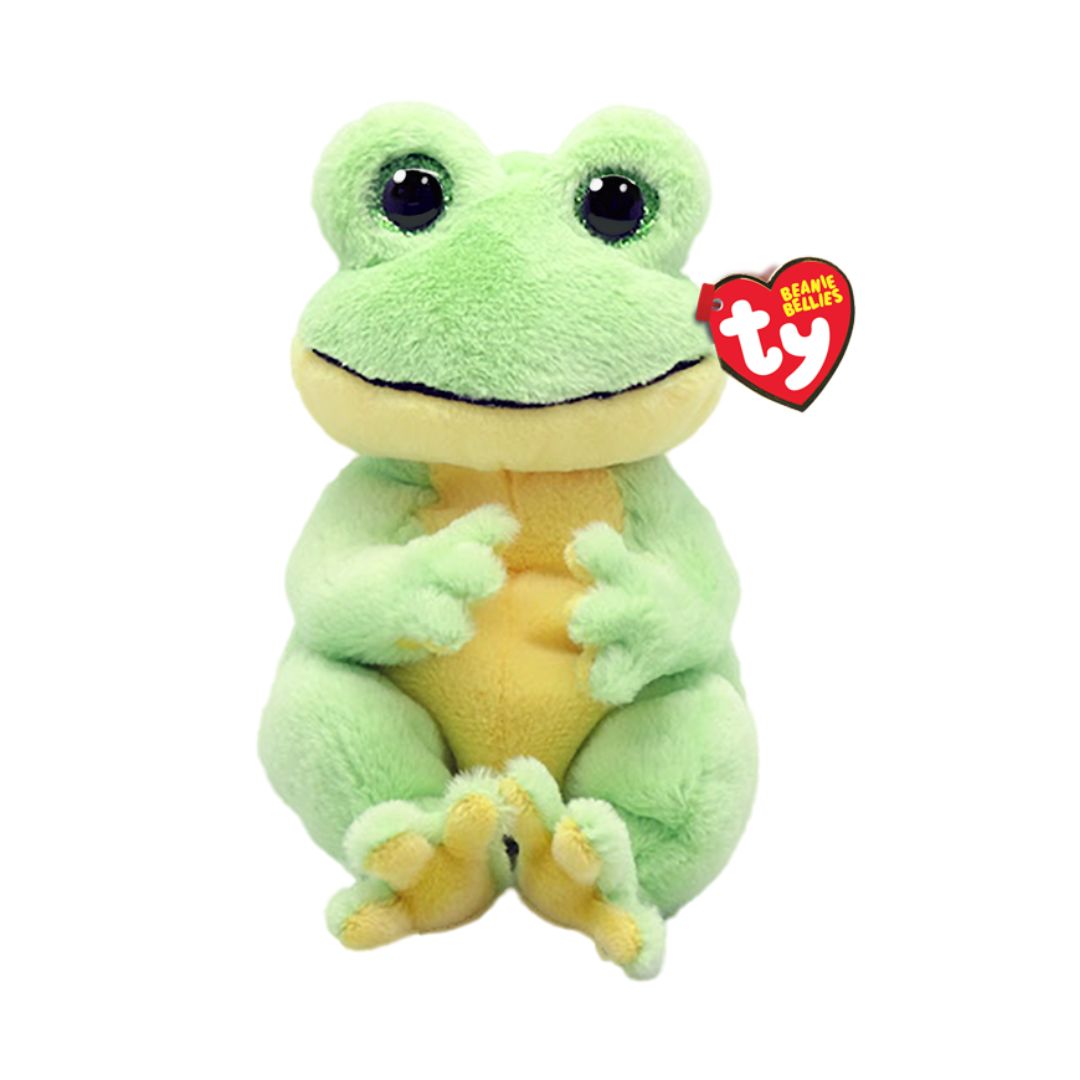 Ty - Special Beanie Babies - Peluche rana - Snapper (20 cm)