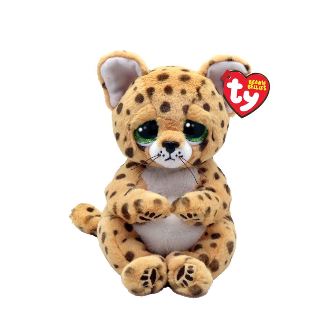 T41282 Ty - Special Beanie Babies - Peluche leopardo - Lloyd (20 cm)
