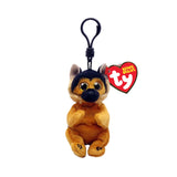 TY - T43110 Beanie Bellies Clip Portachiavi morbido 12cm ACE il pastore tedesco