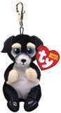 TY - T43113 Beanie Bellies Clip - Portachiavi - RANGER il cagnolino nero