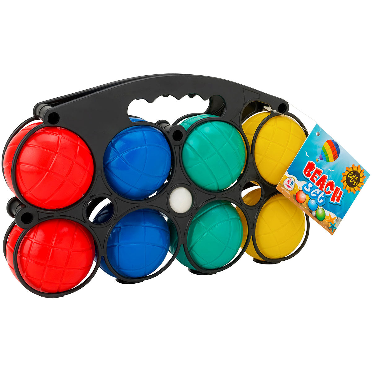 41350 Estatoys - Beach Set 8 Bocce - con portabocce