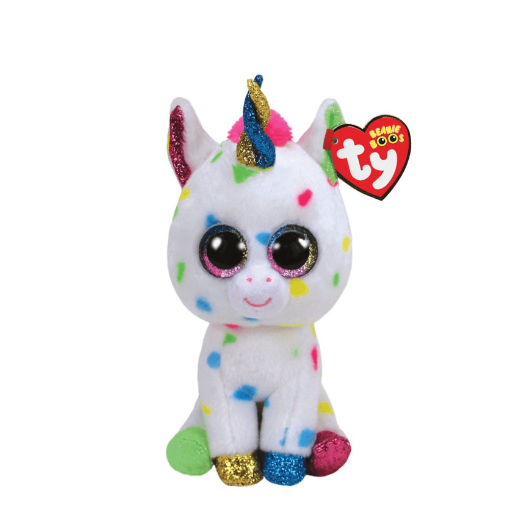 T36898 Ty Beanie Boos - Peluche unicorno - Harmonie (15 cm)